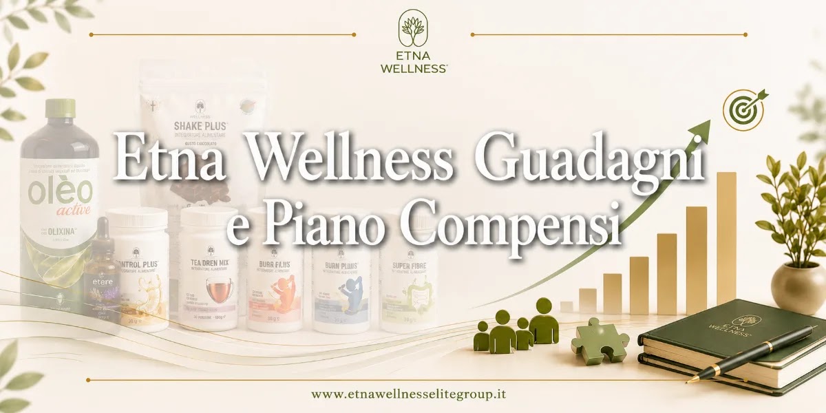 Etna Wellness guadagni e piano compensi spiegati in modo semplice