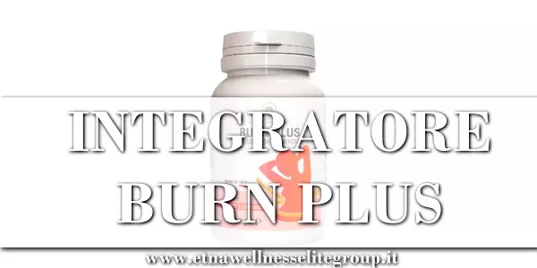 Burn Plus Etna Wellness integratore termogenico con guaranà, matè, carnitina, tè verde, caffè verde e vitamina B3