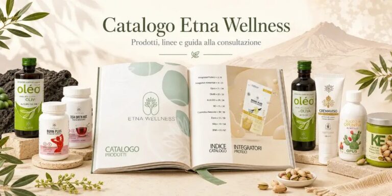 Catalogo Etna Wellness con prodotti e linee