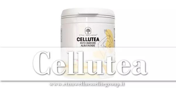 CelluTea Etna Wellness integratore in polvere con bromelina, Centella, Tè Verde e Uva Rossa