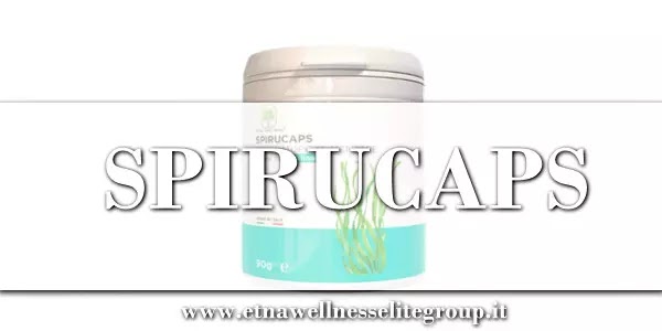 Spirucaps Etna Wellness spirulina in capsule confezione da 90 capsule