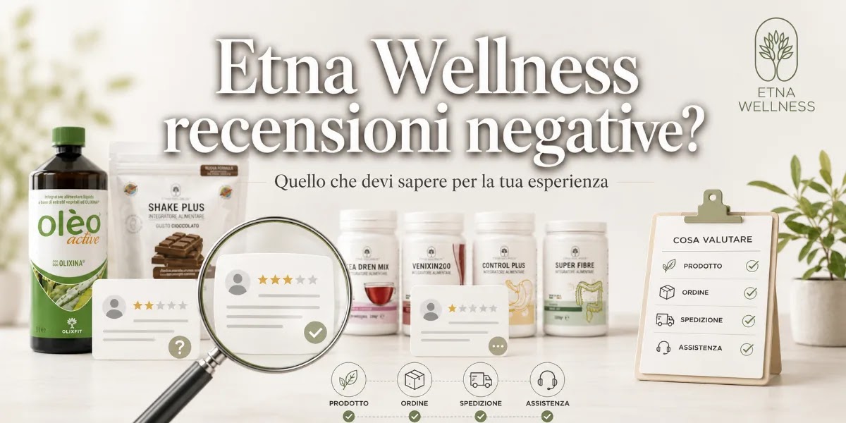 Etna Wellness recensioni negative: cosa valutare prima dell’acquisto