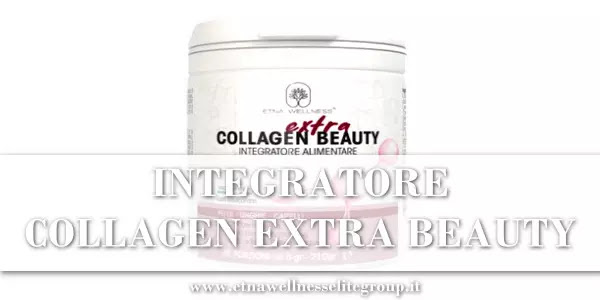 Collagen Extra Beauty Etna Wellness integratore naturale al collagene per pelle unghie e capelli