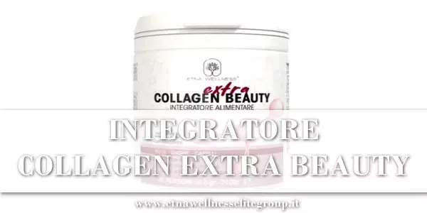 Collagen Extra Beauty Etna Wellness integratore naturale al collagene per pelle unghie e capelli