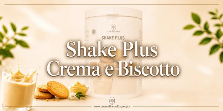 Shake Plus Crema e Biscotto Etna Wellness: prezzo, ingredienti e preparazione