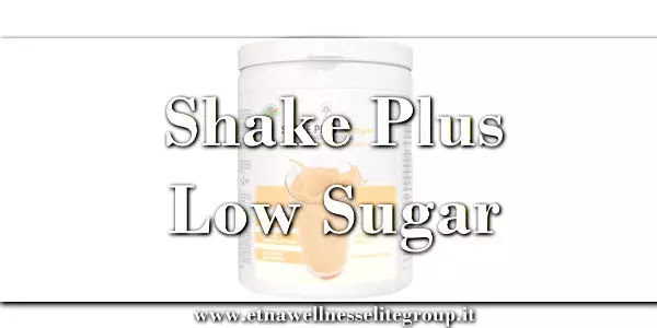 Shake Plus Low Sugar Etna Wellness, shake proteico a basso contenuto di zuccheri
