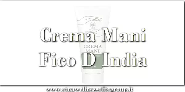 Crema mani Etna Wellness Fico d'India idratante e protettiva per mani secche