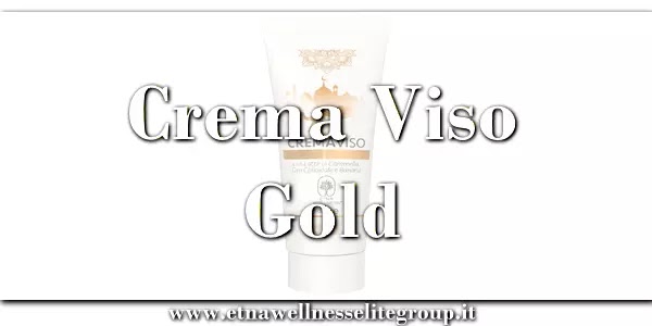 Crema viso illuminante e nutriente Gold Etna Wellness Camel e Gold