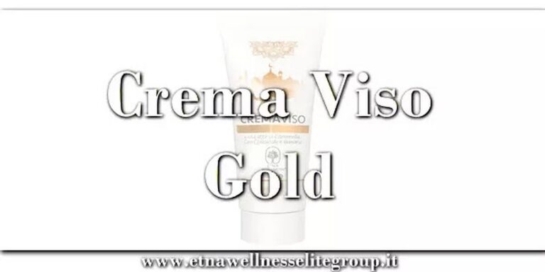 Crema viso illuminante e nutriente Gold Etna Wellness Camel e Gold