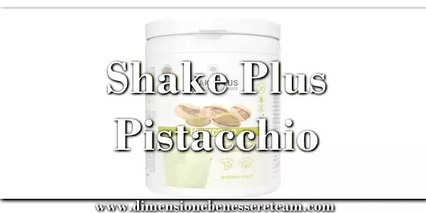 Shake Plus Pistacchio Etna Wellness, shake proteico gusto pistacchio con proteine del riso e del siero del latte