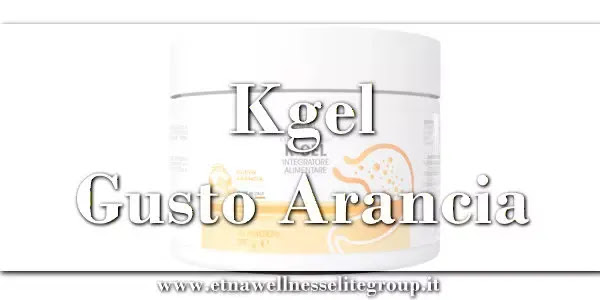 K-Gel Arancia Etna Wellness integratore in polvere con psillio ed enzimi digestivi