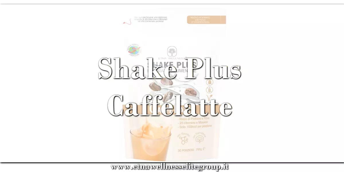 Shake Plus CaffèLatte Etna Wellness formato 750 g