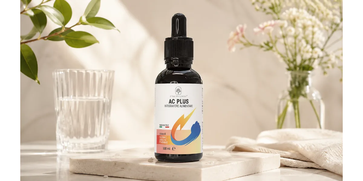 AC Plus Etna Wellness gocce integratore alimentare per routine forma e benessere