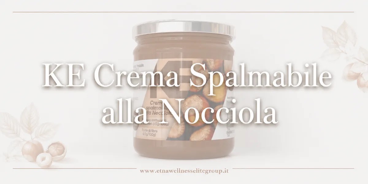 Crema Spalmabile alla Nocciola KE Low Carb Etna Wellness