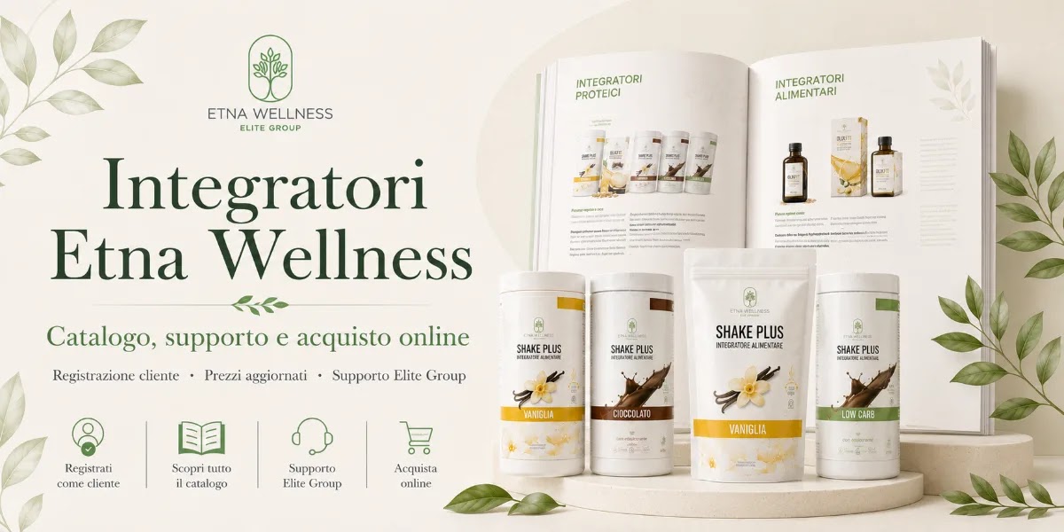 Integratori Etna Wellness catalogo supporto e acquisto online