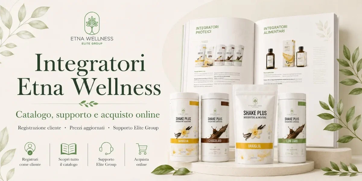 Integratori Etna Wellness catalogo supporto e acquisto online