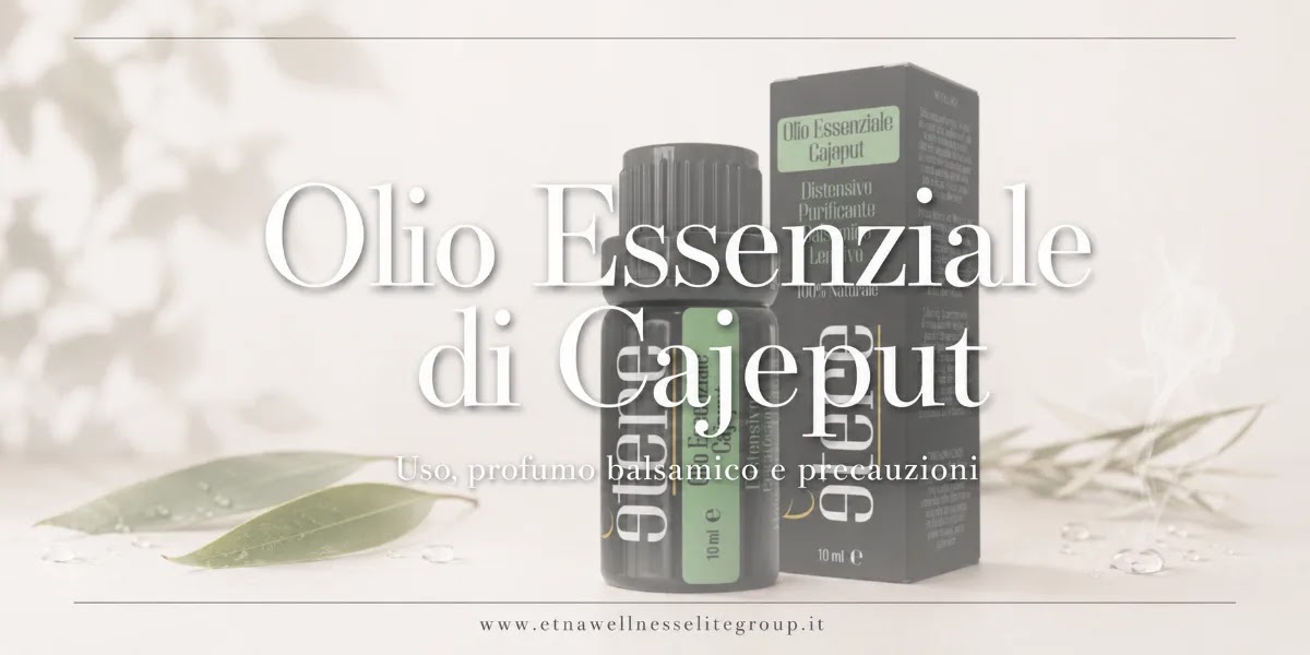 Olio essenziale di Cajeput Etna Wellness puro da 10 ml al prezzo di 13,90 euro