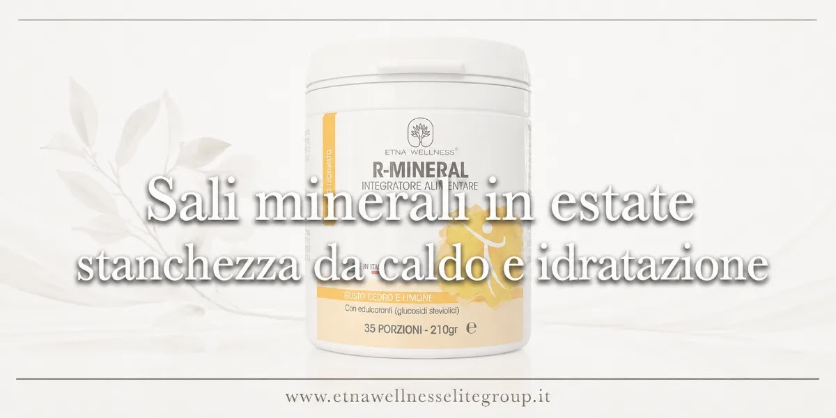 Sali minerali in estate: cosa sapere contro stanchezza da caldo e spossatezza