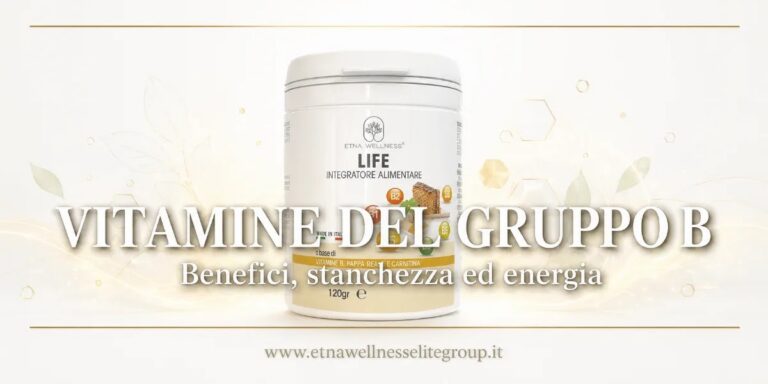 Vitamine del gruppo B, benefici per stanchezza e metabolismo energetico