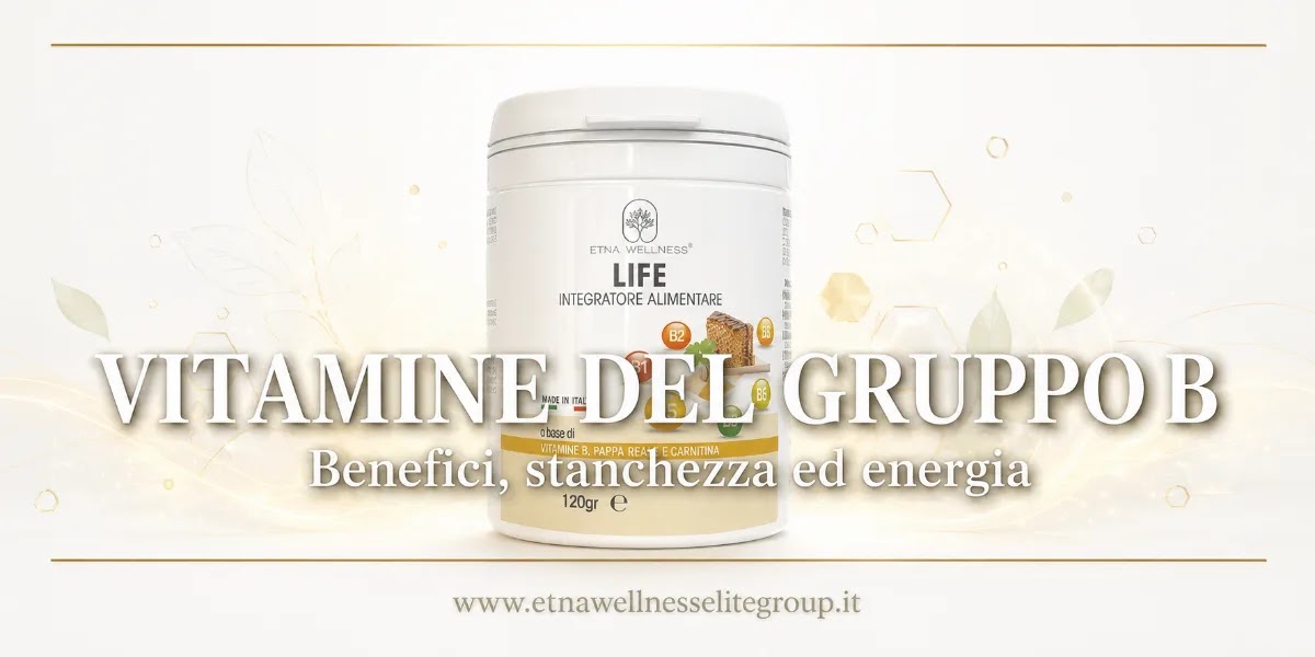 Vitamine del gruppo B, benefici per stanchezza e metabolismo energetico