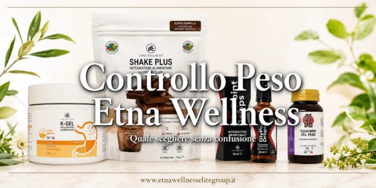 Confronto tra i principali prodotti Etna Wellness per il controllo del peso